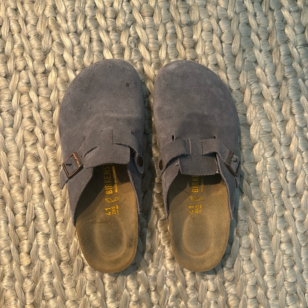 Birkenstock Boston- grey size 41